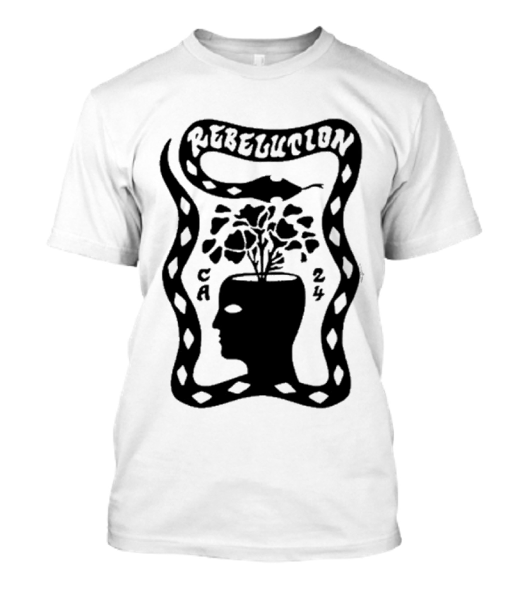 Rebelution CA 24 Snake Plant Head T-Shirt