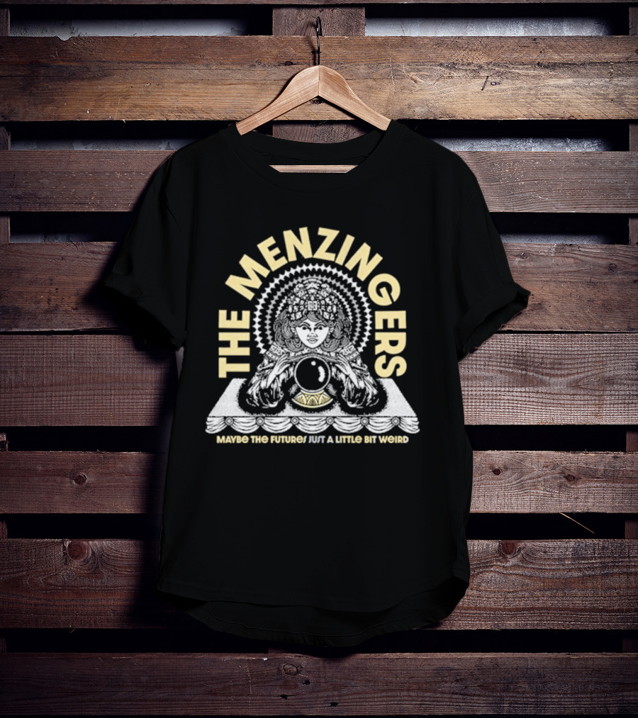 The Menzingers Maybe The Future's Just A Little Bit Weird Fortune Teller Crystal Ball T-Shirt