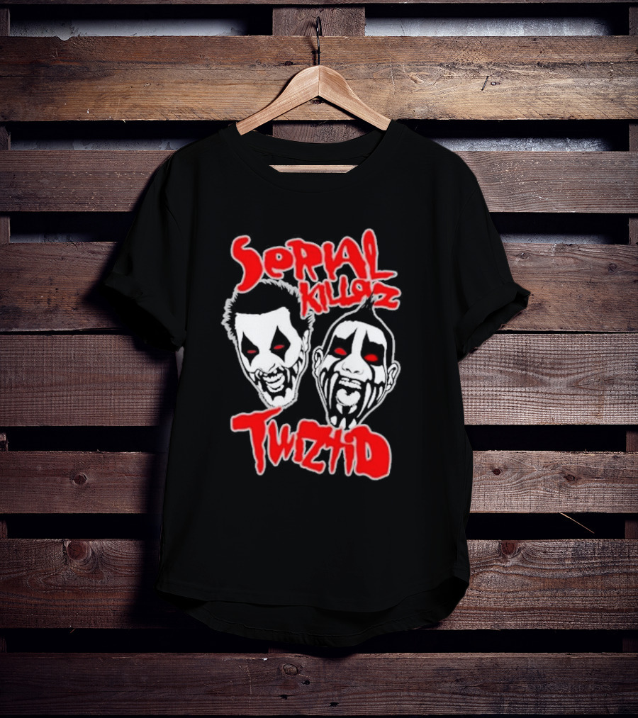 Serial Killaz Twiztid Glow In The Dark Faces T-Shirt