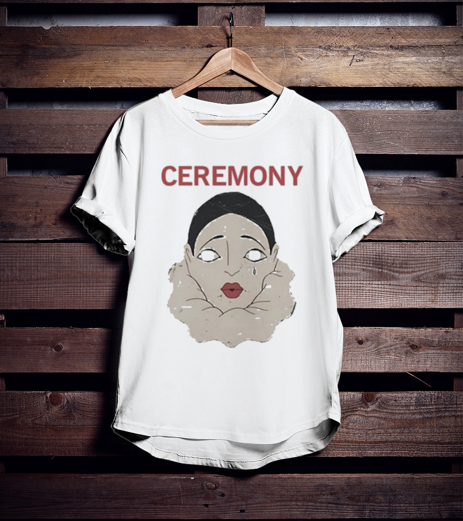CEREMONY A Single Tear Face With Tearful Expression T-Shirt
