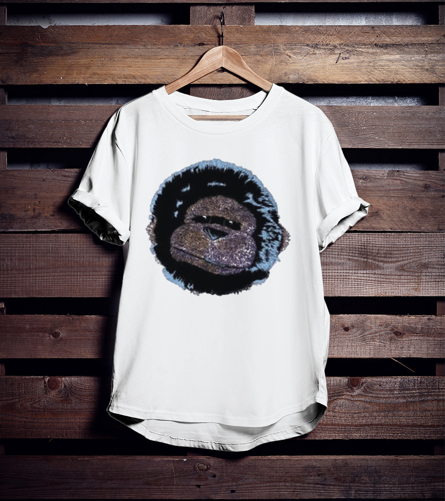 Christmas Dinosaur Jr Gorilla Head T-Shirt