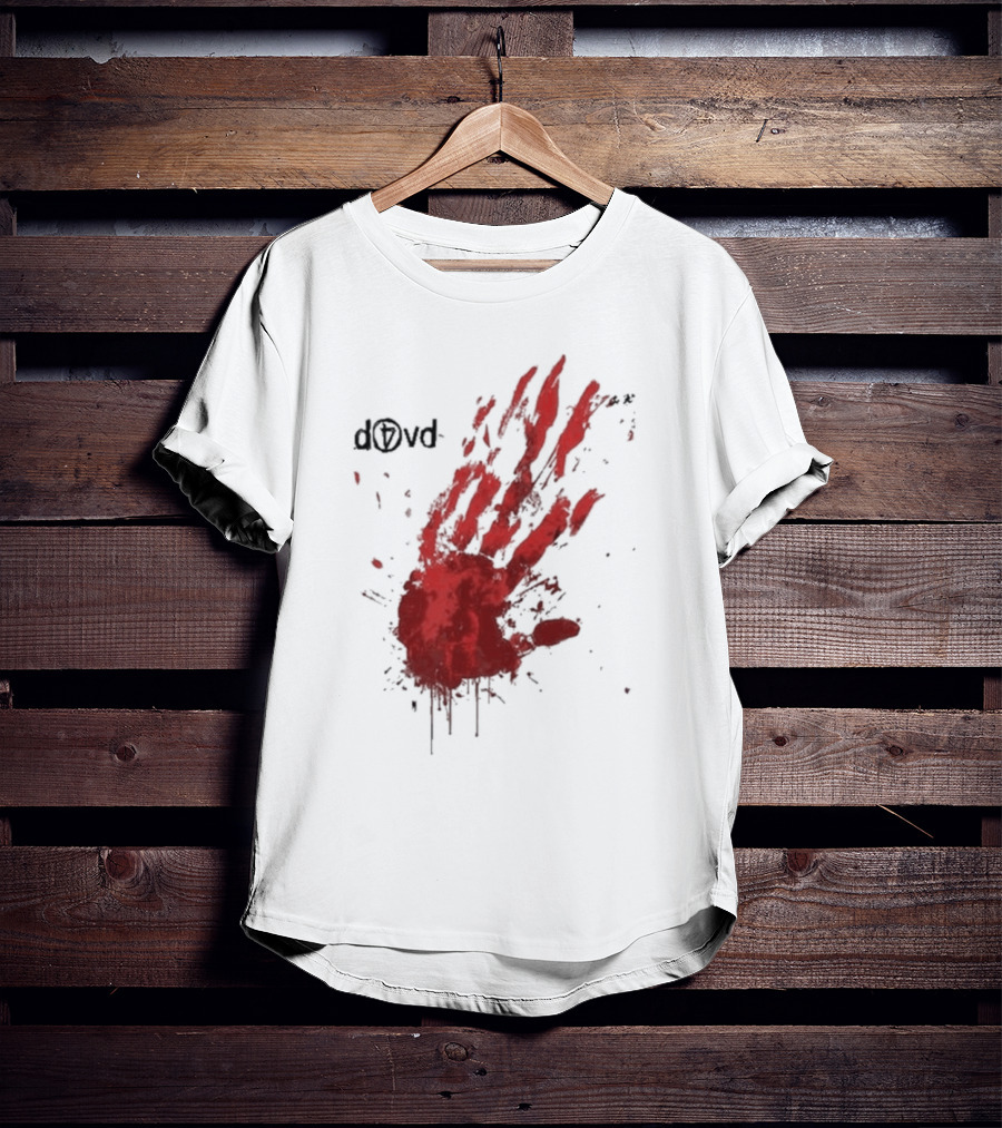 D4VD Blood Handprint Splatter T-Shirt