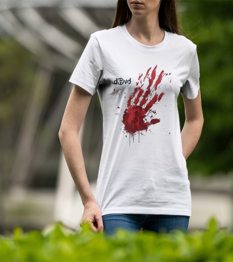 D4VD Blood Handprint Splatter T-Shirt