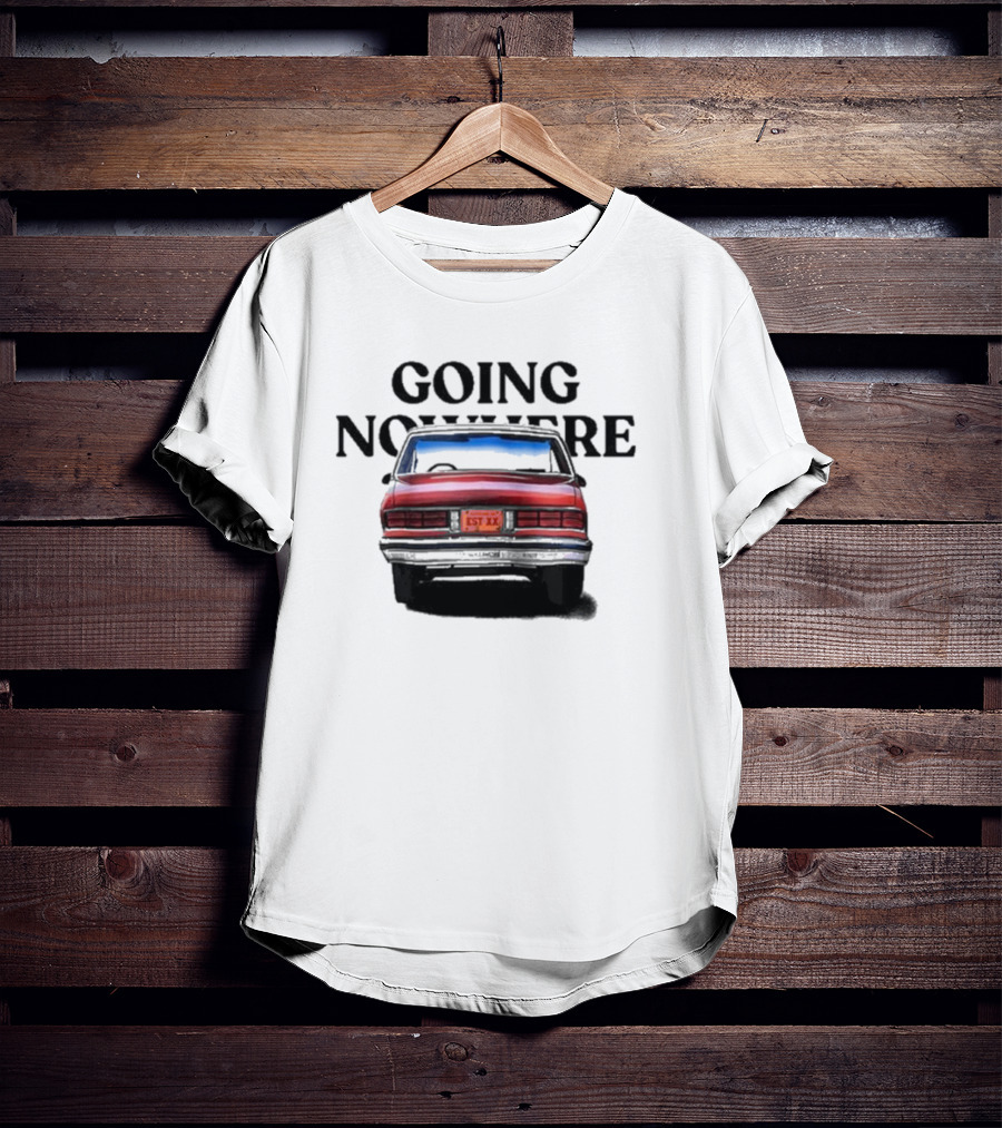 Mgk Going Nowhere Fast Est 19Xx Retro Car T-Shirt