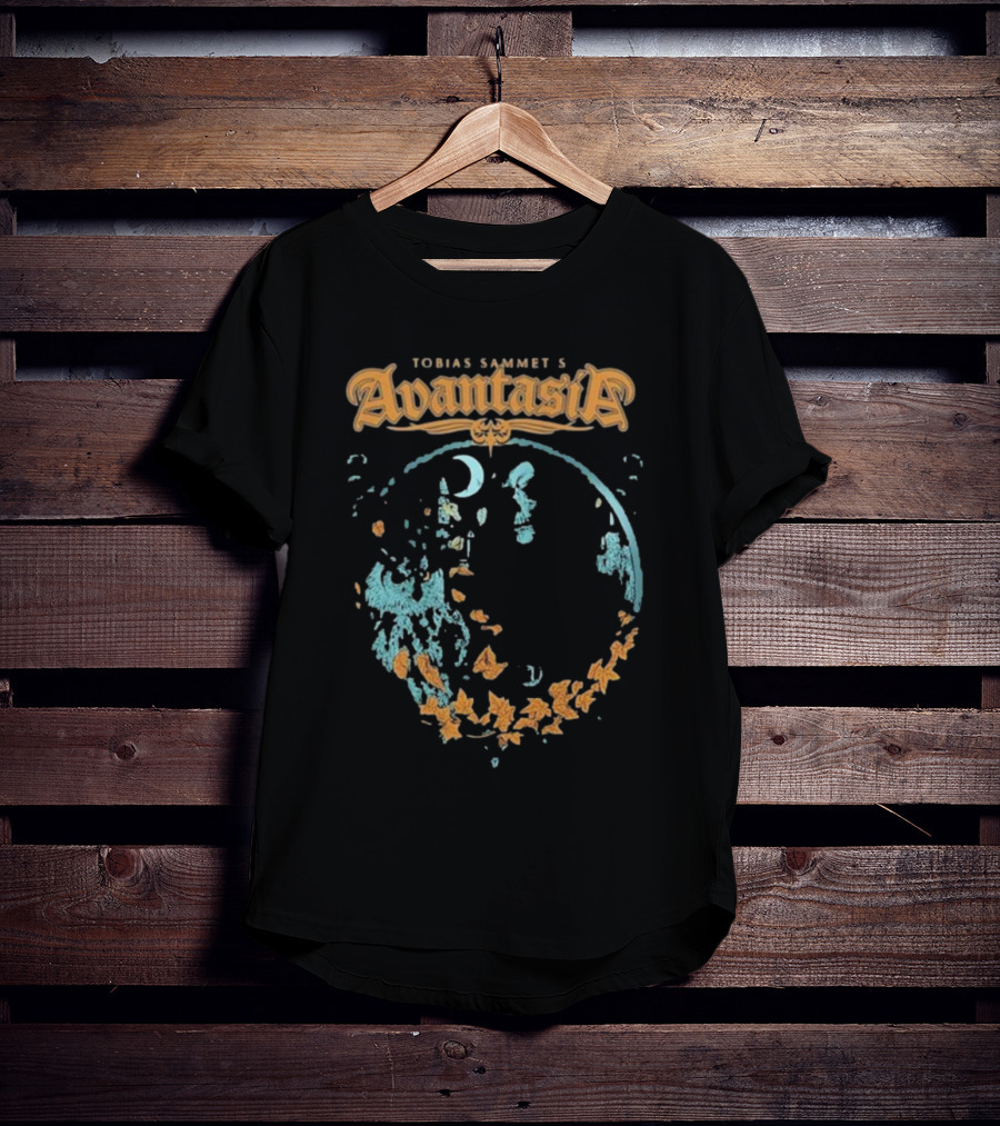 Tobias Sammet's Avantasia Owl Moon Leaves T-Shirt