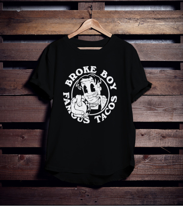 Broke Boy Famous Tacos Broke Boy T-Shirt