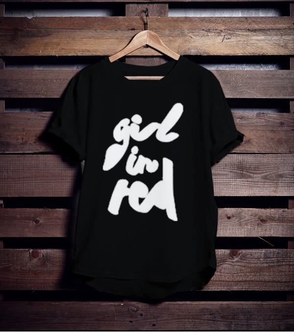 Girl In Red T-Shirt
