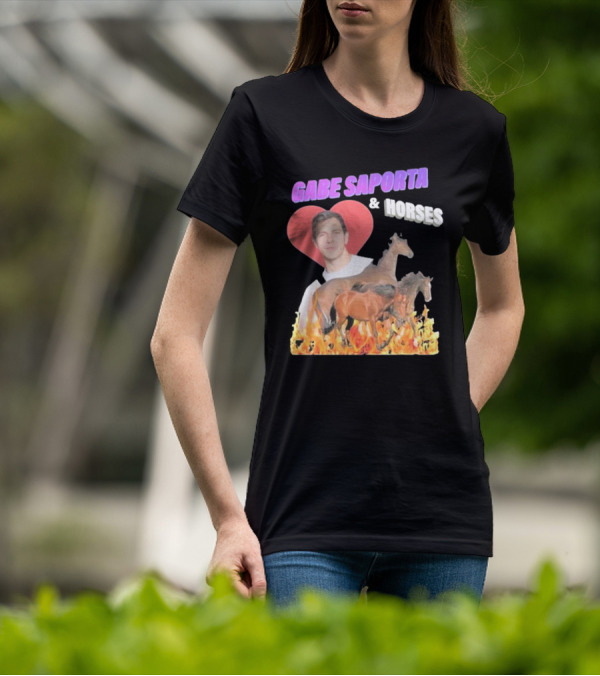 Gabe Saporta And Horses T-Shirt