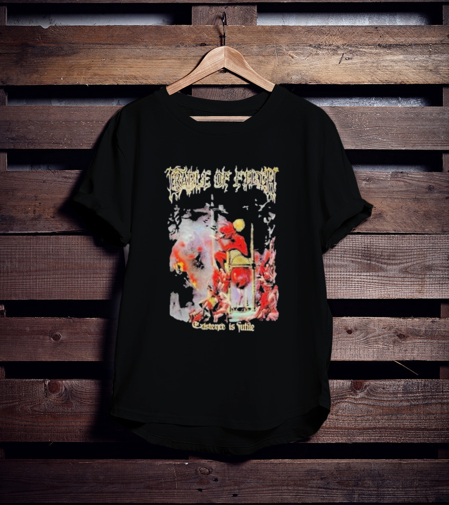Cradle Of Filth Existence Is Futile Dark Gothic T-Shirt