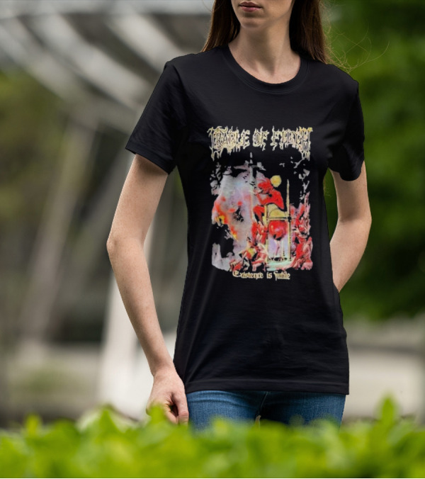 Cradle Of Filth Existence Is Futile Dark Gothic T-Shirt