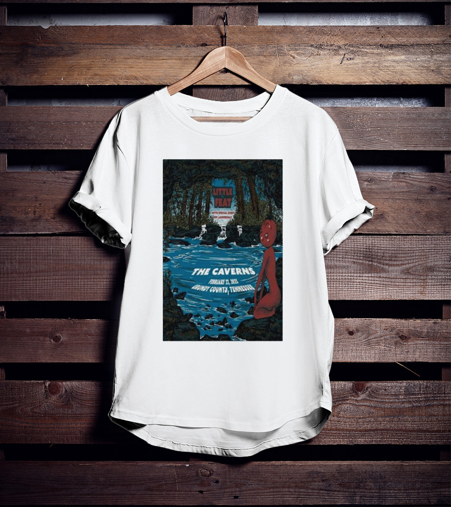 Little Feat February 22 2025 The Caverns With Special Guest Leftover Salmon Grundy County Tennessee T-Shirt