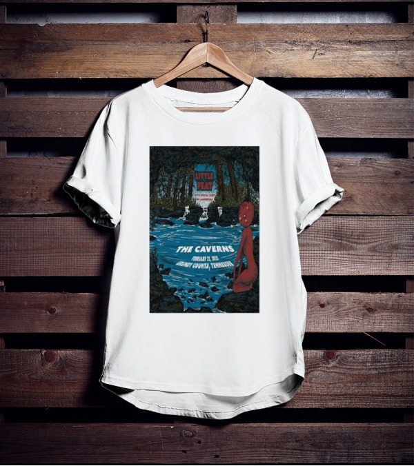 Little Feat February 22 2025 The Caverns With Special Guest Leftover Salmon Grundy County Tennessee T-Shirt