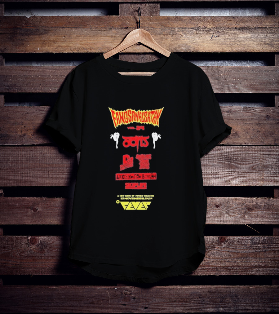 Fangsanalsatan Vol 24 Boris Heavy Rock Doooo DJ Scotch Egg Skiplife Fever November Riot T-Shirt