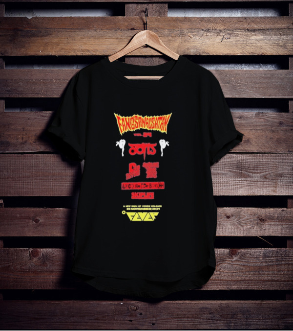 Fangsanalsatan Vol 24 Boris Heavy Rock Doooo DJ Scotch Egg Skiplife Fever November Riot T-Shirt