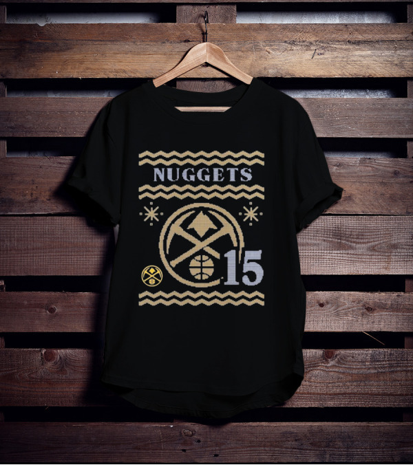 Nikola Jokic Denver Nuggets Number 15 Ugly T-Shirt
