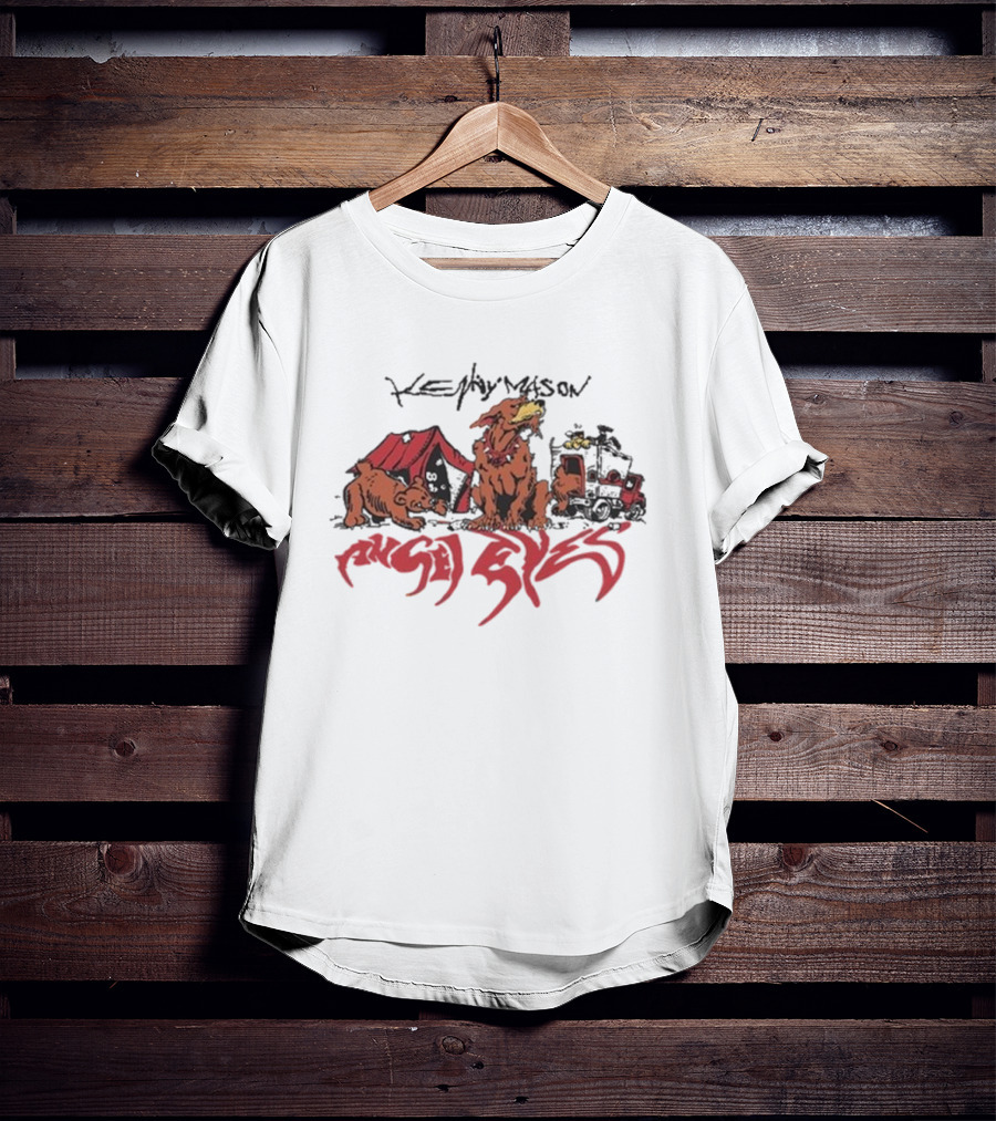 Kenny Mason Angel Eyes Dog Tent Truck T-Shirt