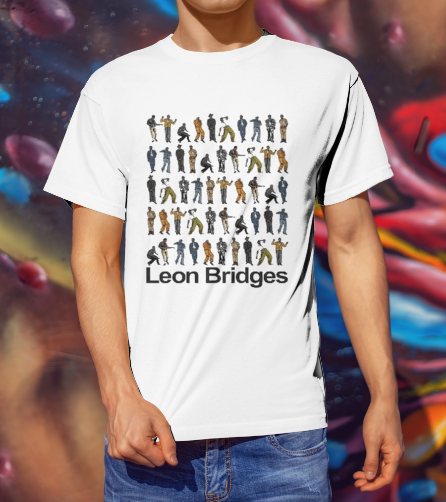 Leon Bridges Evolution Dance Figures T-Shirt