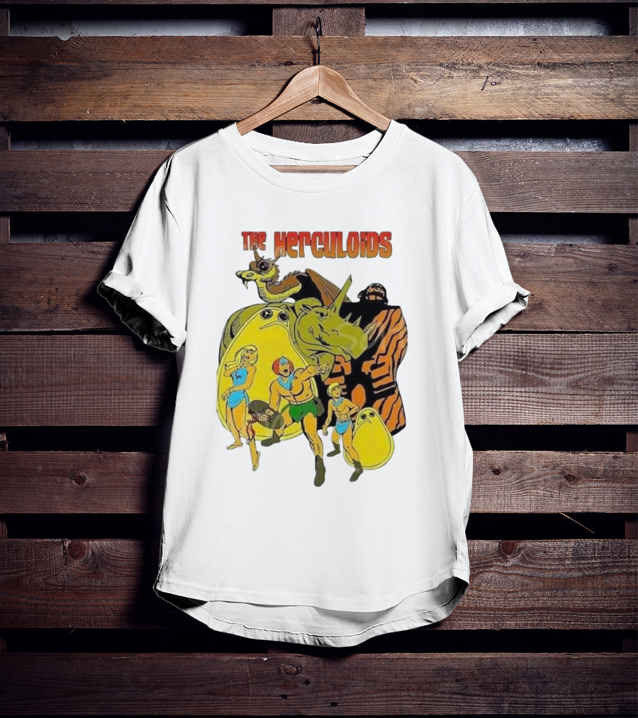 The Herculoids Classic Adventure Cartoon Characters T-Shirt
