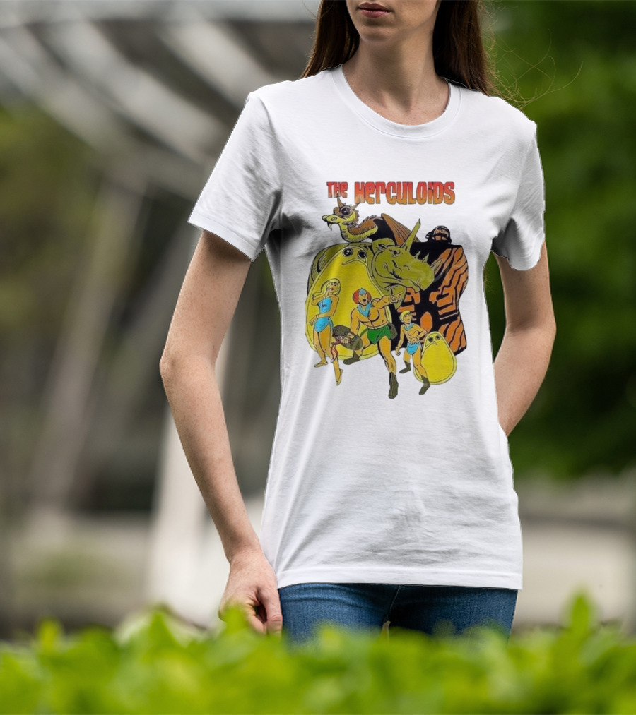 The Herculoids Classic Adventure Cartoon Characters T-Shirt