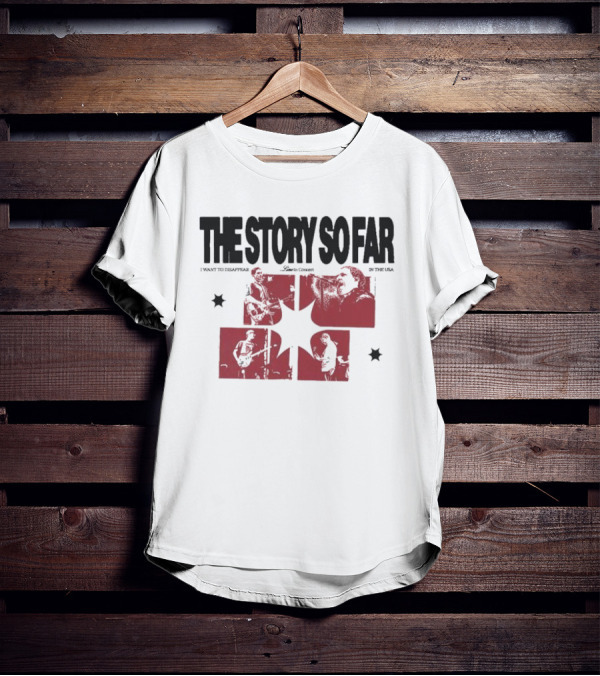 The Story So Far Live In Concert I Want To Disappear In The USA Tour T-Shirt