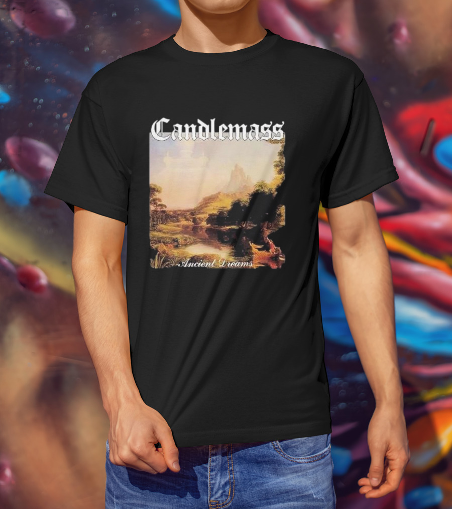 Candlemass Ancient Dreams Album Cover T-Shirt