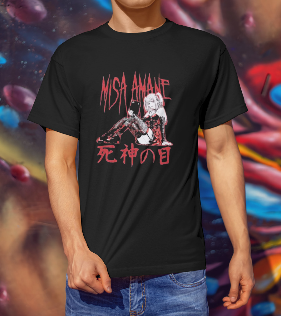 Misa Amane Death Note Shinigami Eyes T-Shirt