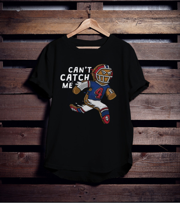 Can’t Catch Me Football Gingerbread Running T-Shirt
