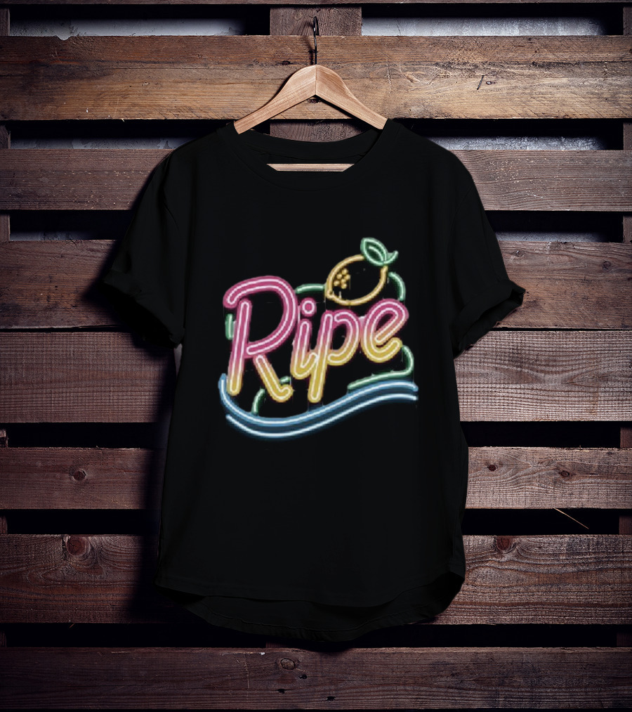 Ripe Neon Baby Ribbed Band Lemon T-Shirt