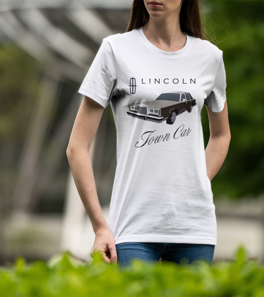 Lincoln Town Car Vintage Sedan Icon T-Shirt