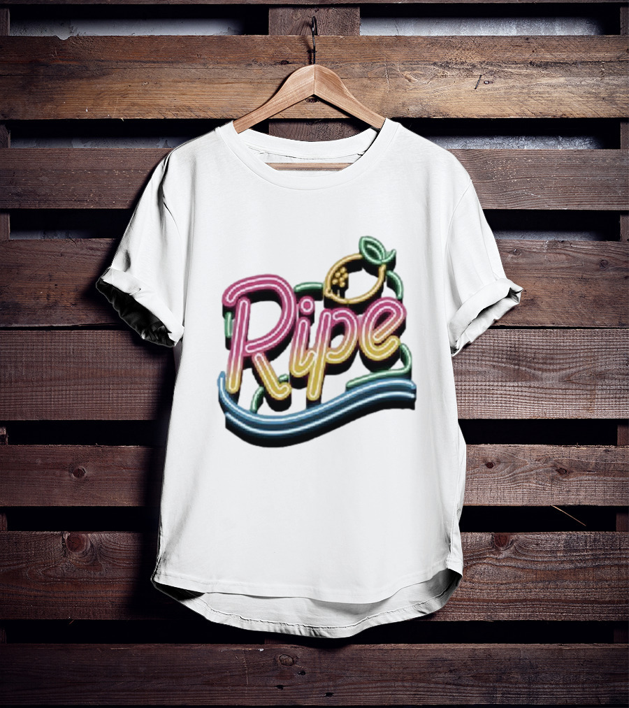 Ripe Neon Ribbed Fruit T-Shirt