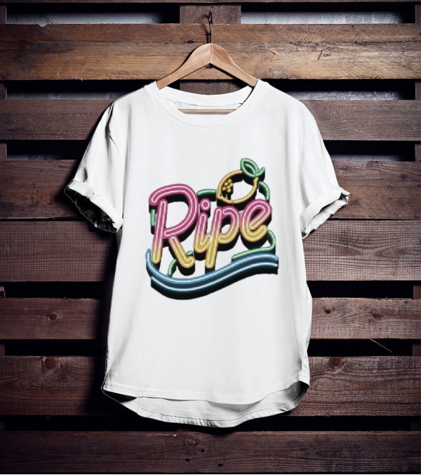 Ripe Neon Ribbed Fruit T-Shirt