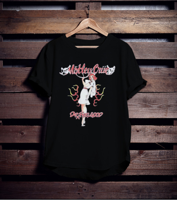 Mötley Crüe Dr. Feelgood Nurse Vintage Aesthetic T-Shirt