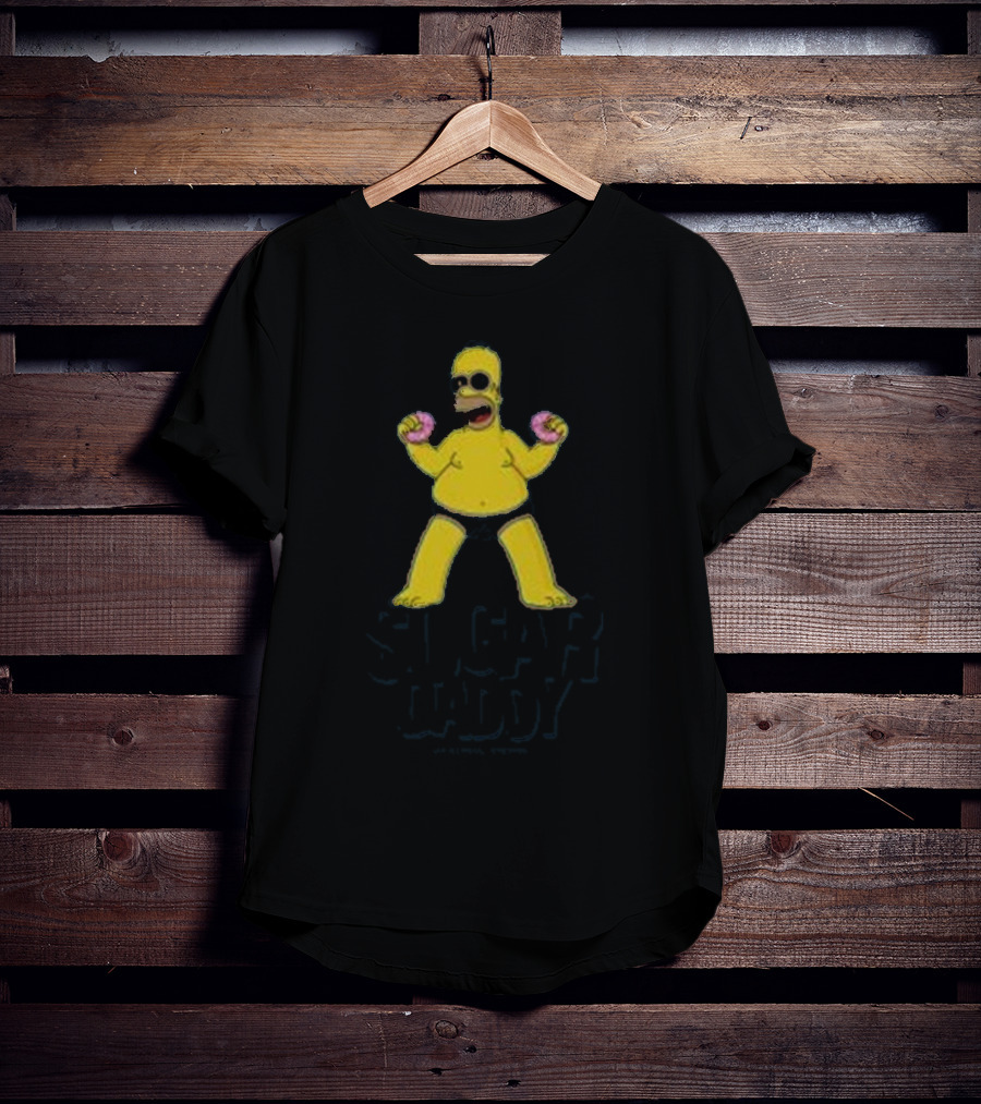 Homer Simpson Sugar Daddy Donuts T-Shirt