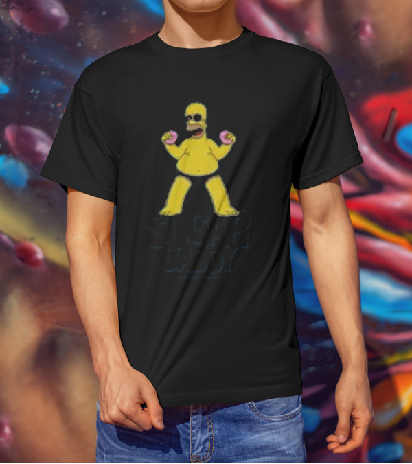 Homer Simpson Sugar Daddy Donuts T-Shirt