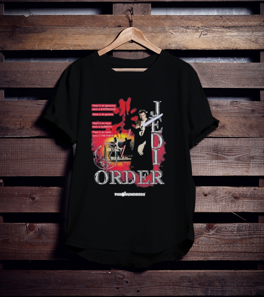 Jedi Order Code Knowledge Harmony Force The Hundreds Star Wars T-Shirt