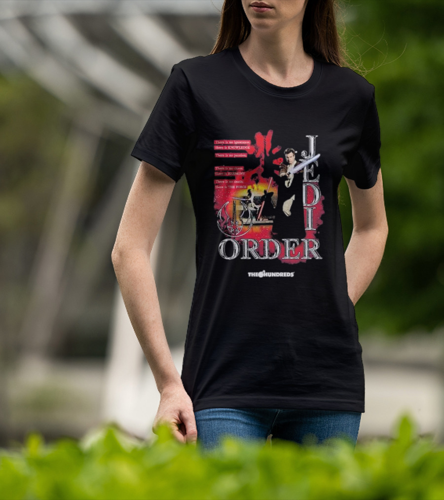 Jedi Order Code Knowledge Harmony Force The Hundreds Star Wars T-Shirt