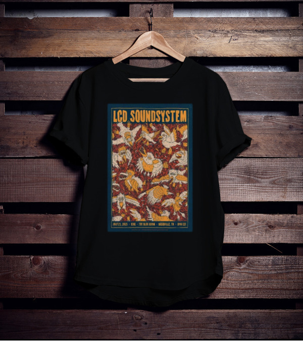 LCD Soundsystem Live At The Blue Room Nashville July 21 2025 T-Shirt