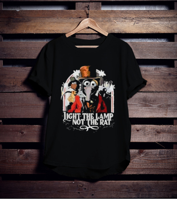 Light The Lamp Not The Rat The Muppet Christmas Carol Gonzo And Rizzo T-Shirt