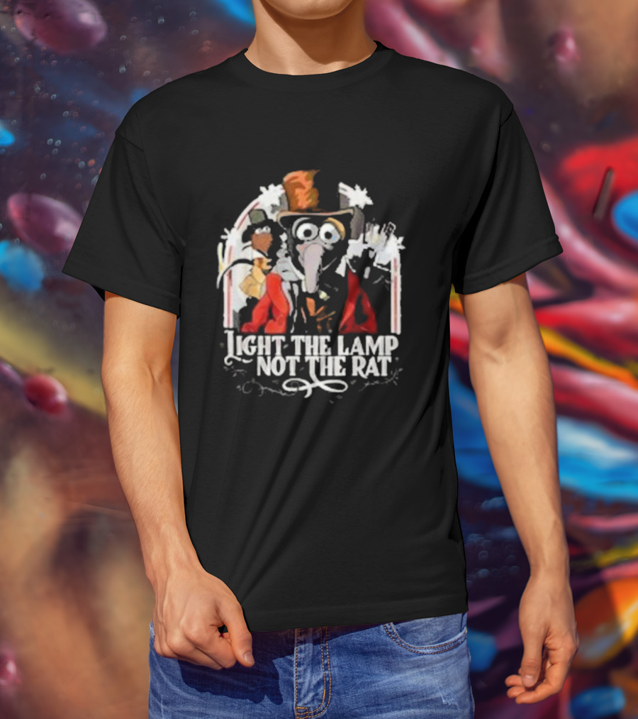 Light The Lamp Not The Rat The Muppet Christmas Carol Gonzo And Rizzo T-Shirt