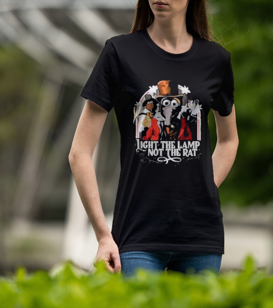Light The Lamp Not The Rat The Muppet Christmas Carol Gonzo And Rizzo T-Shirt