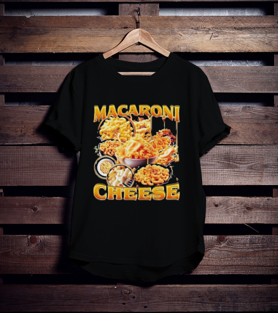 MACARONI CHEESE DELICIOUS VARIETIES IN VIBRANT T-Shirt