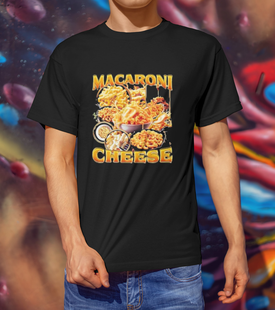 MACARONI CHEESE DELICIOUS VARIETIES IN VIBRANT T-Shirt