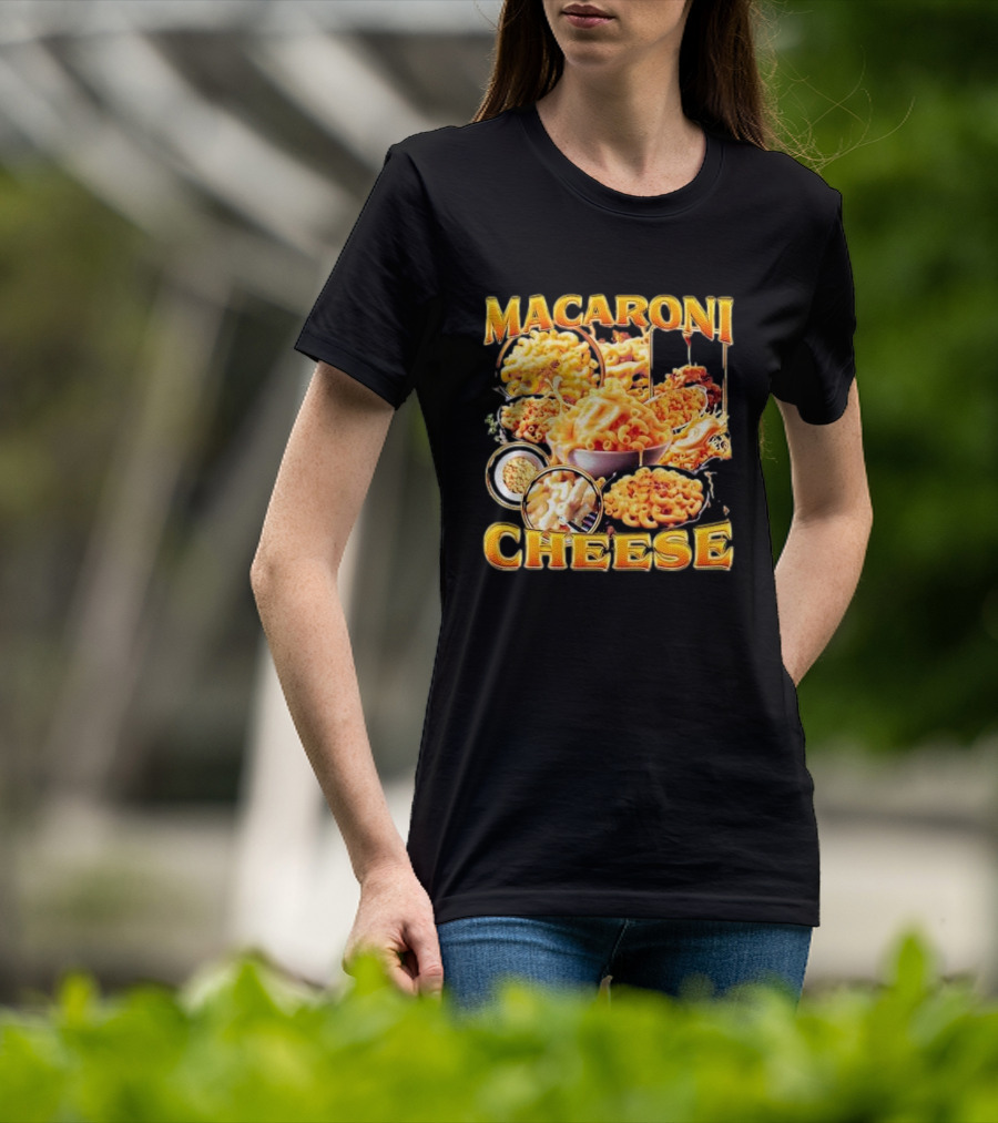 MACARONI CHEESE DELICIOUS VARIETIES IN VIBRANT T-Shirt