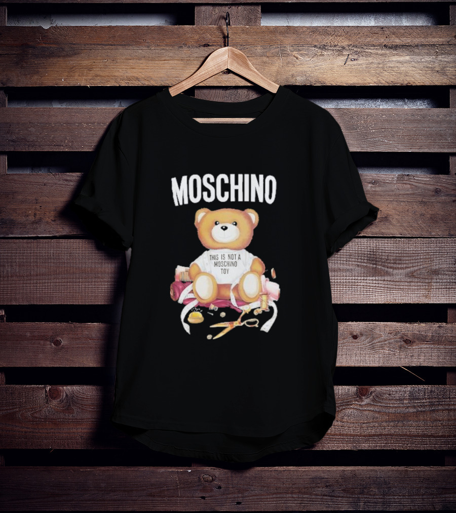Moschino Teddy This Is Not A Moschino Toy Print T-Shirt