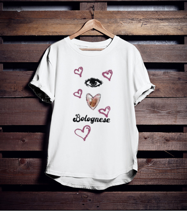 Baby Blue Eye Bolognese Heart T-Shirt