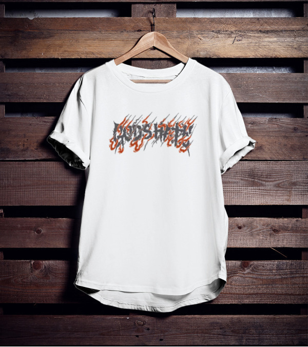 God's Hate Flaming Shuriken T-Shirt