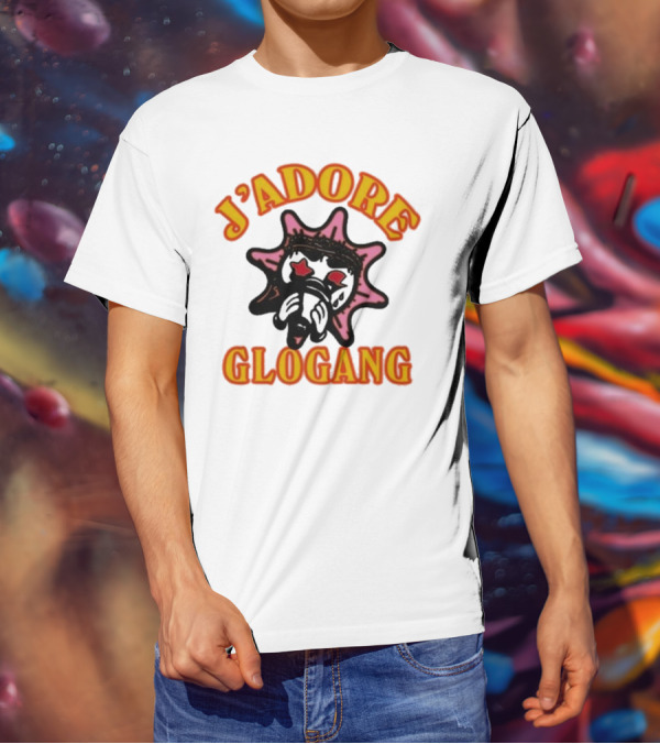J’Adore Glogang Star Emoji Face T-Shirt