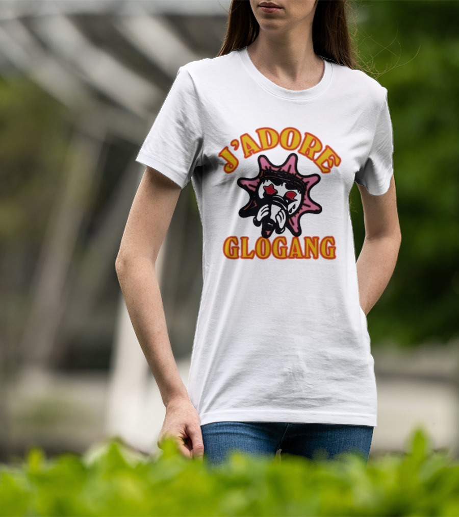 J’Adore Glogang Star Emoji Face T-Shirt