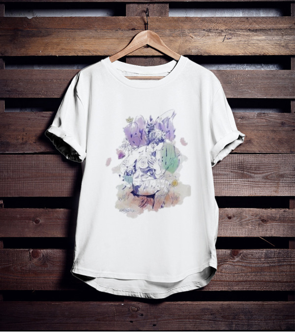 Pichiavo Venus Colorful Graffiti And Sketch Fusion T-Shirt