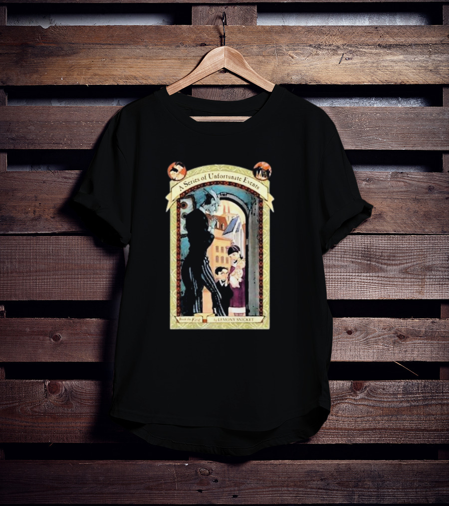 A Series Of Unfortunate Events Book The First By Lemony Snicket T-Shirt